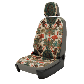 Housses de siège VW Crafter (à partir de 2017) Oriental Flamingo