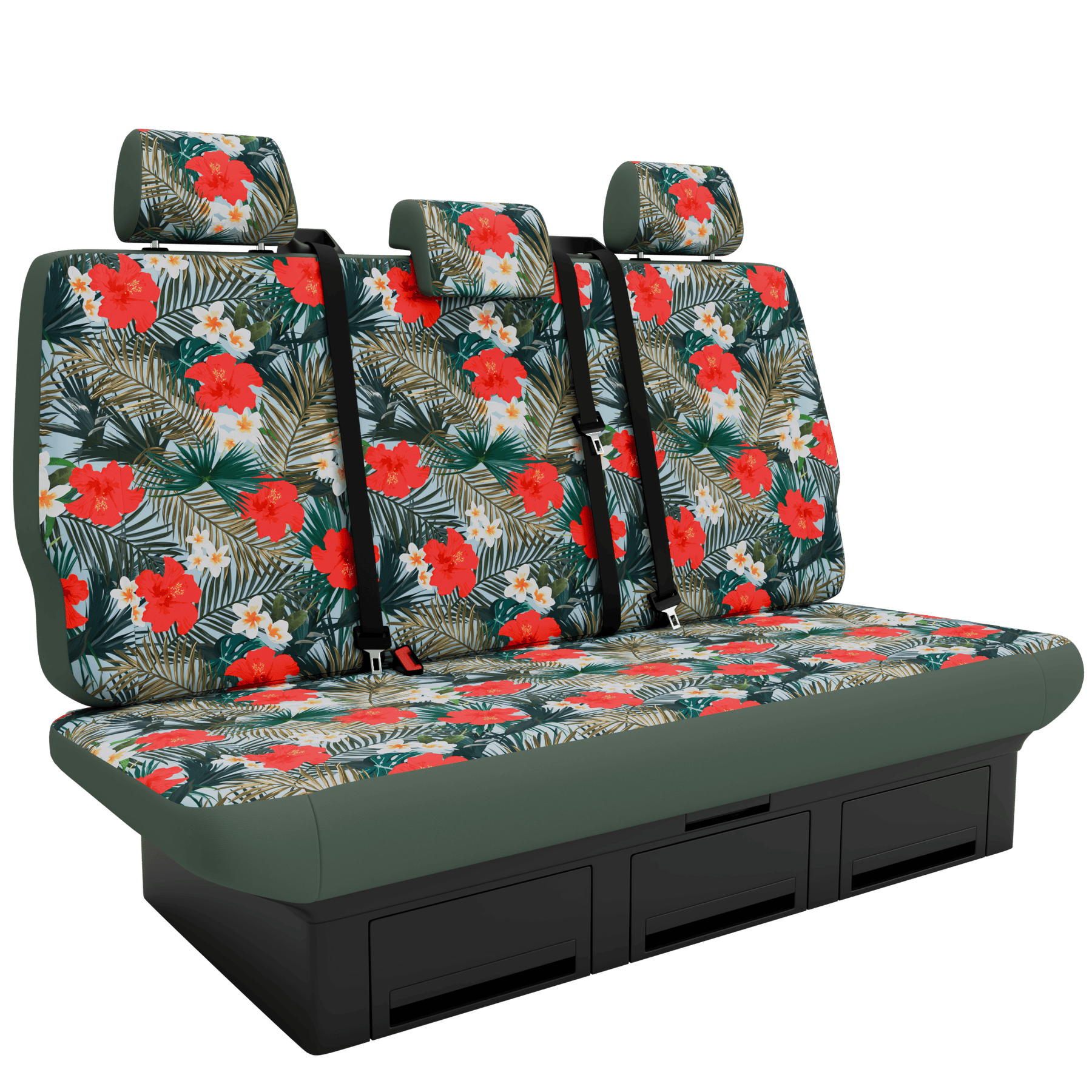 Housses de siège vanexxt Campervan T6.1 Hibiscus