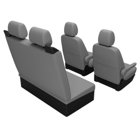 Housses de siège VW T4 Multivan couleurs unies