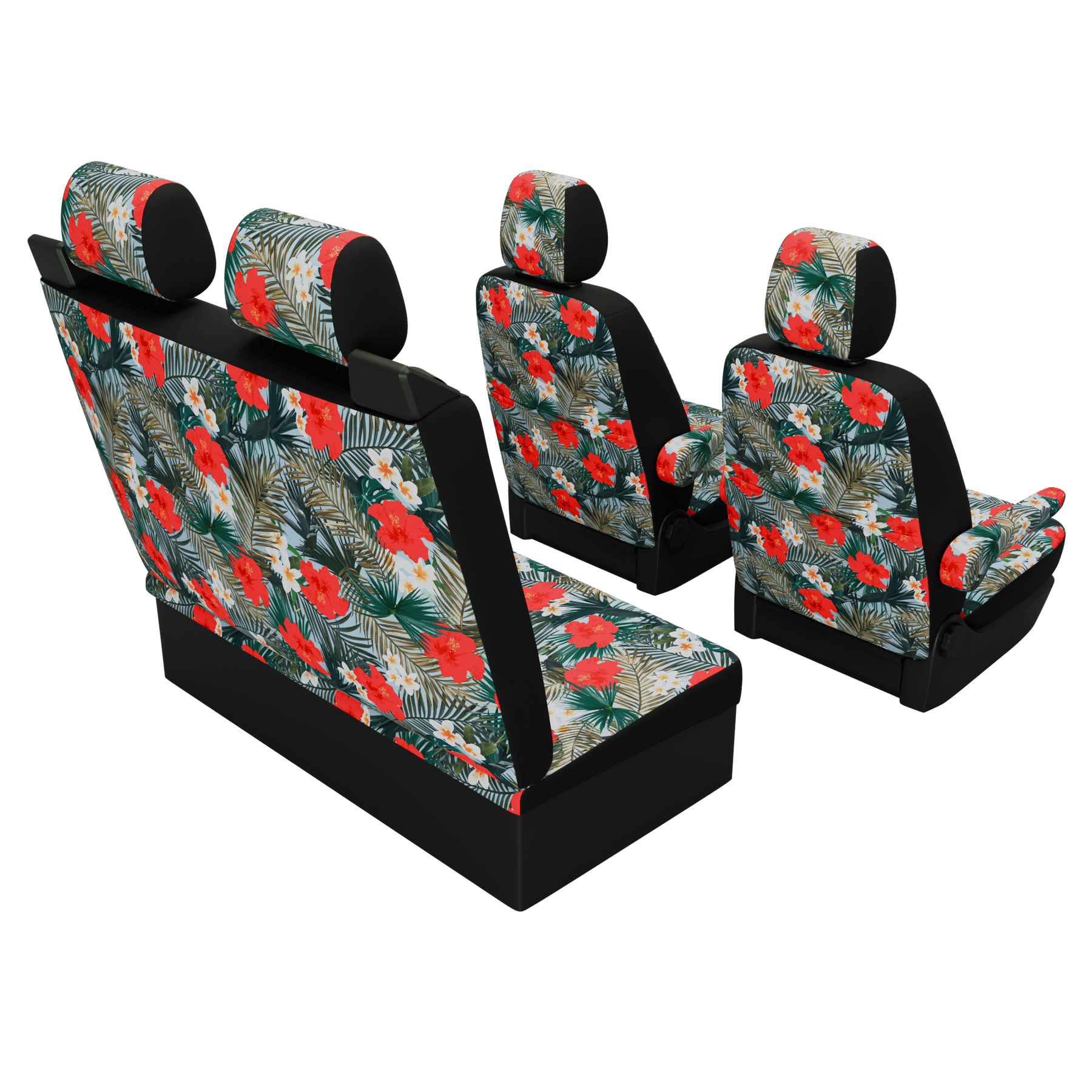 Housses de siège VW T6.1 Multivan Hibiscus