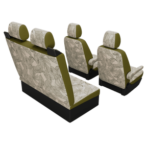 Housses de siège VW T6.1 California Vintage Leaves