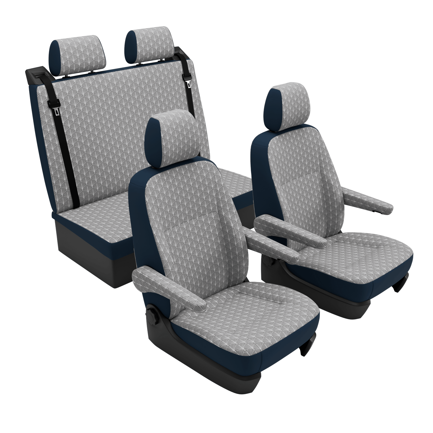 Housses de siège VW T6 California Art Déco