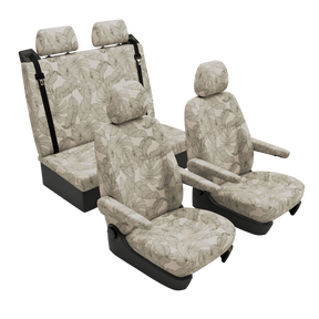 Housses de siège VW T6.1 California Vintage Leaves