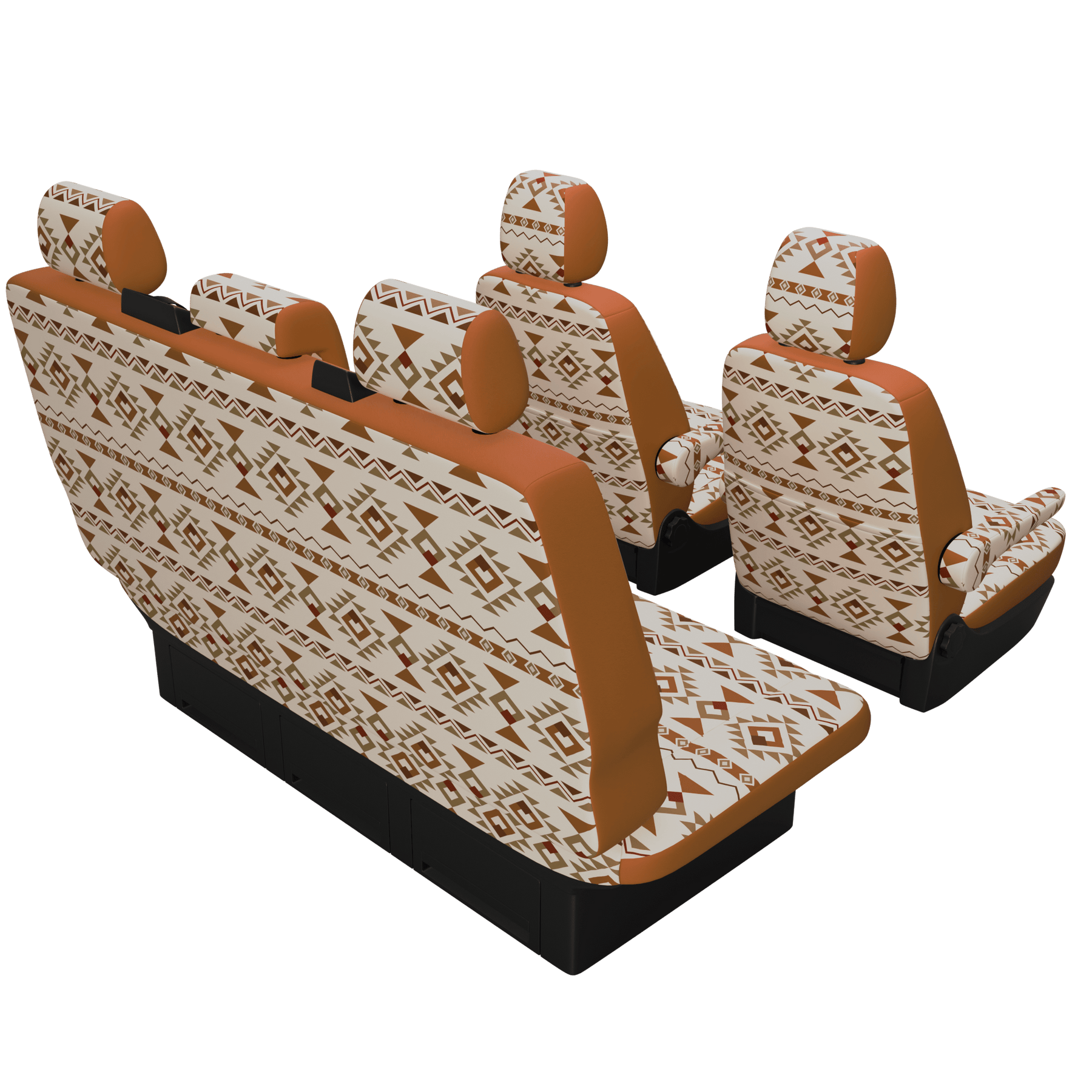 Housses de siège VW T4 Multivan Boho Love Light
