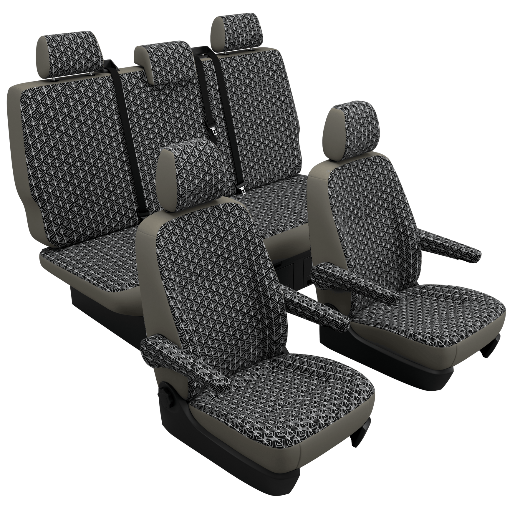 Housses de siège VW T6 California Art Déco