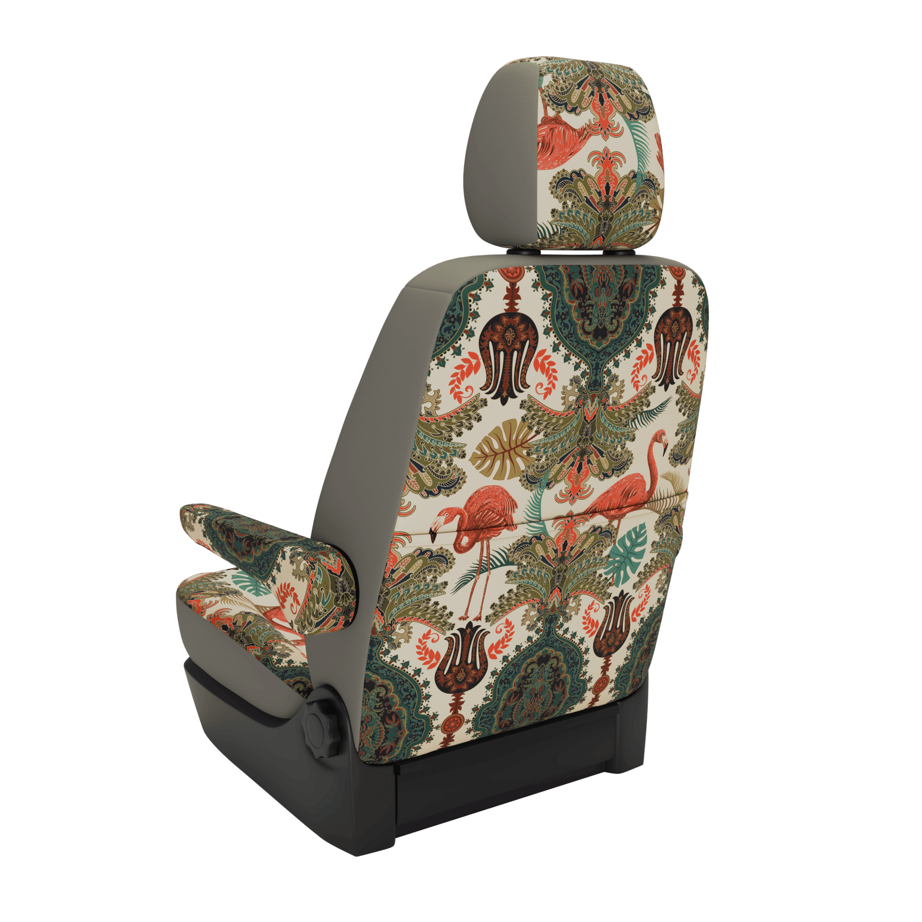 Housses de siège vanexxt Campervan T6.1 Oriental Flamingo