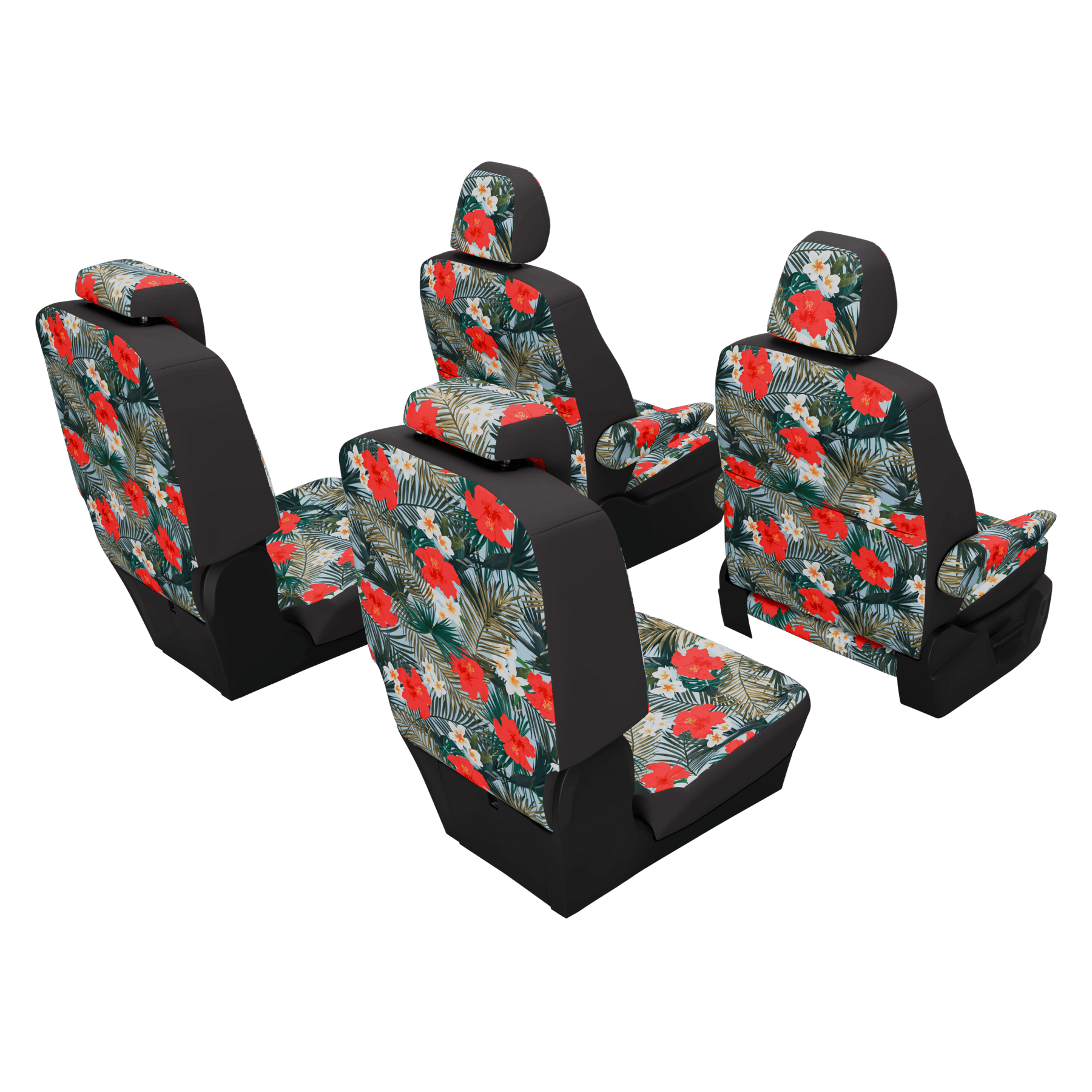 Housses de siège VW T7 Multivan Hibiscus