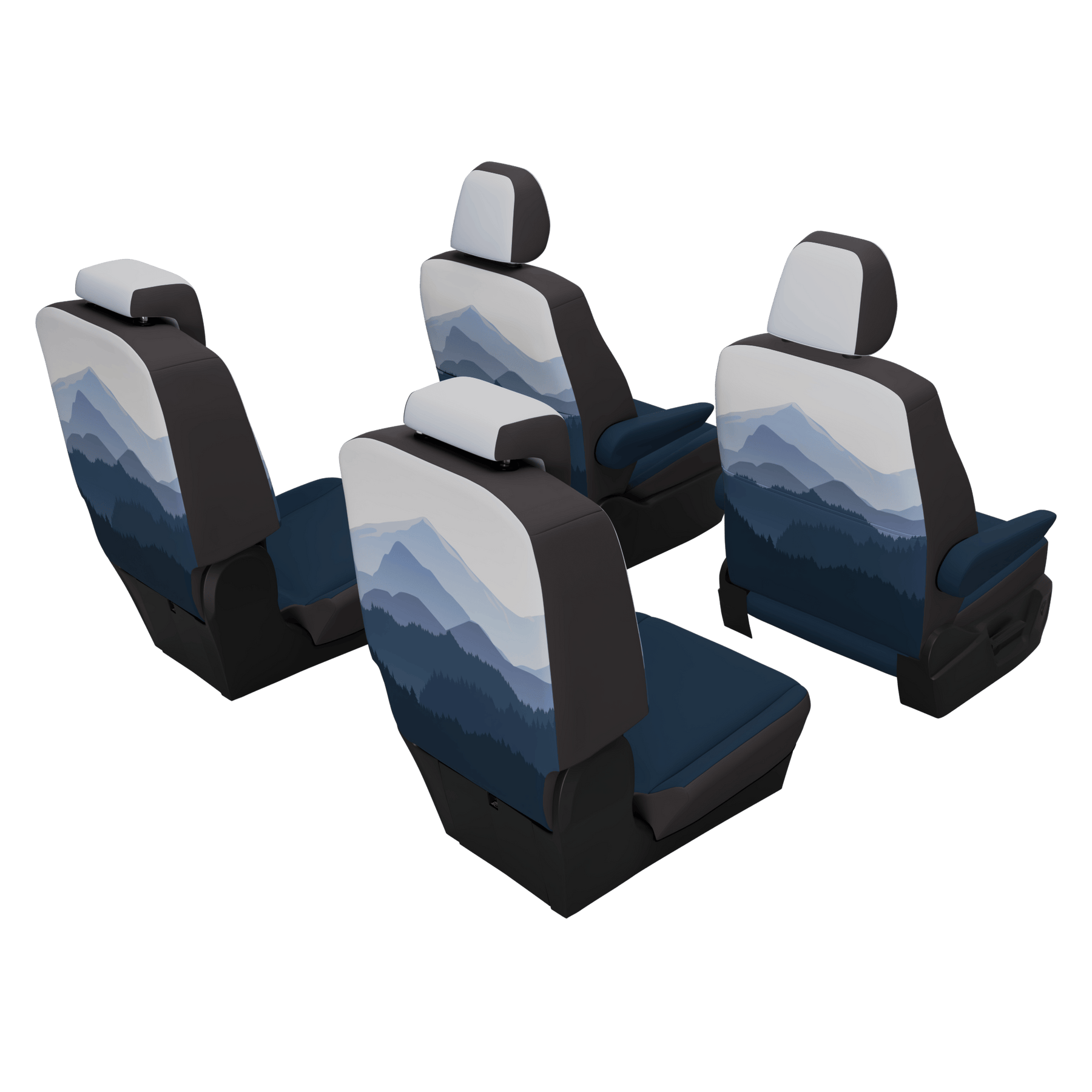 Housses de siège VW T7 Multivan Misty Mountains