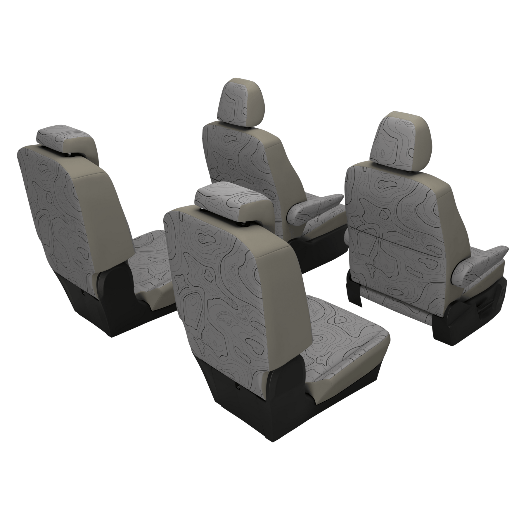 Housses de siège VW T7 Multivan Wild Lines