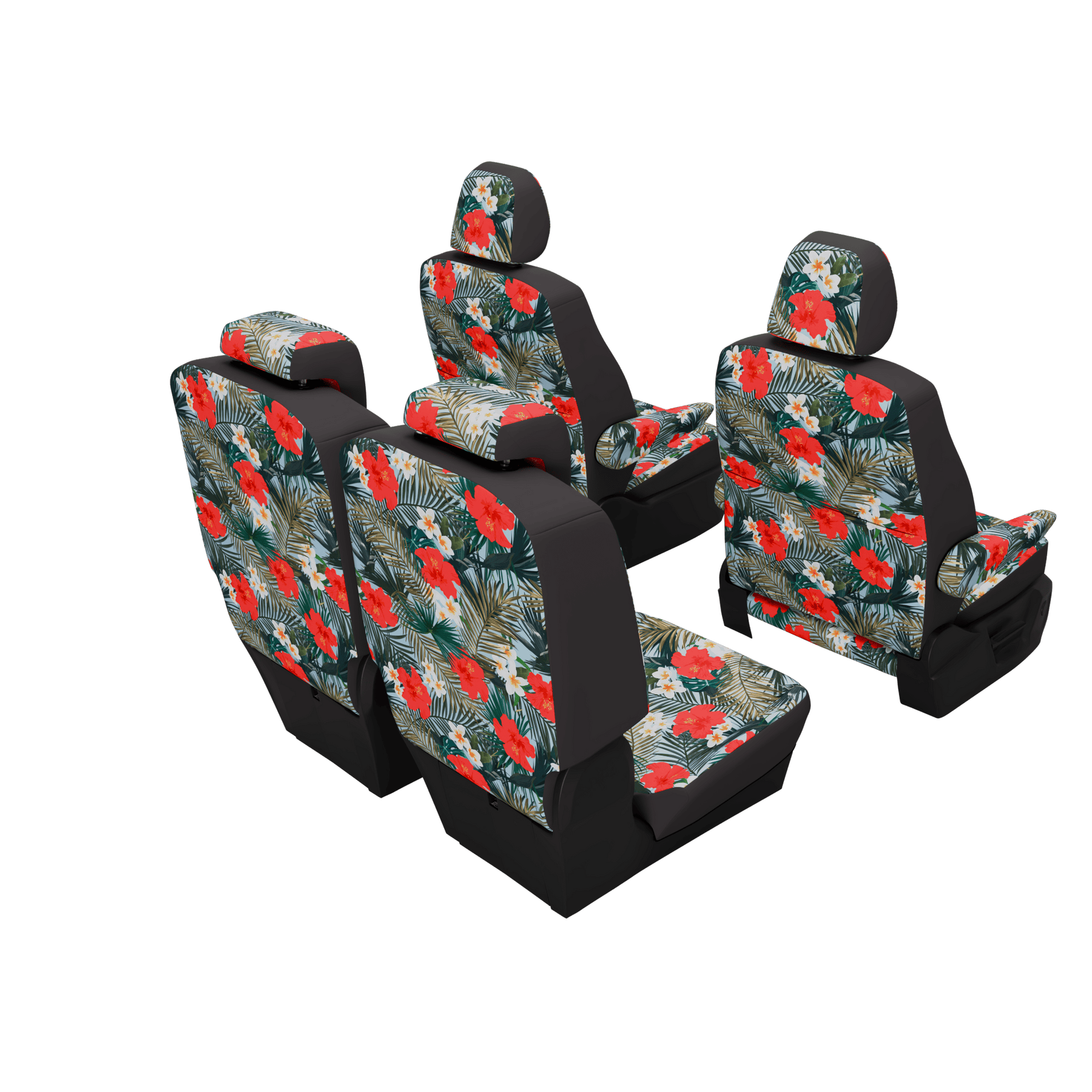 Housses de siège VW T7 California Hibiscus