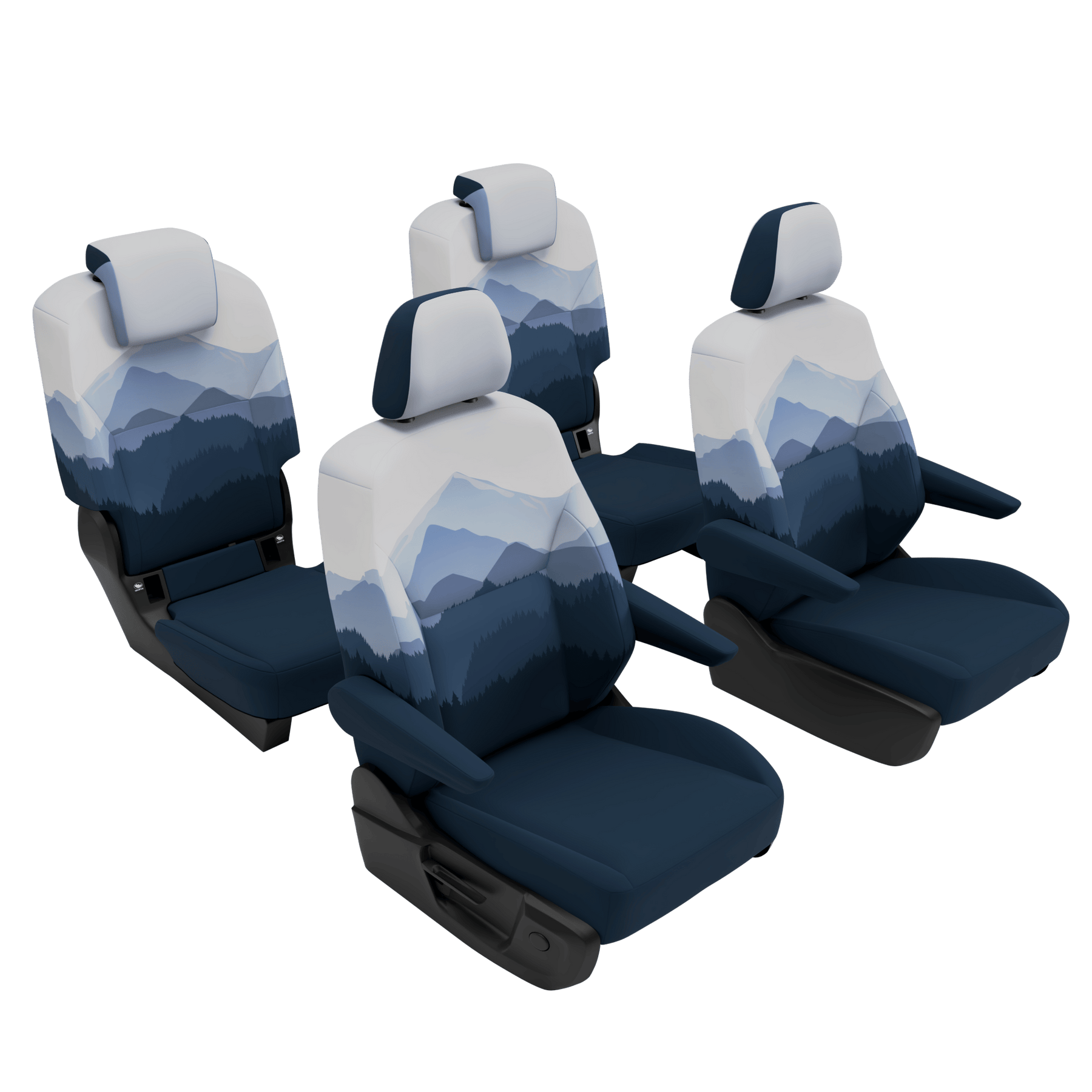 Housses de siège VW T7 Multivan Misty Mountains