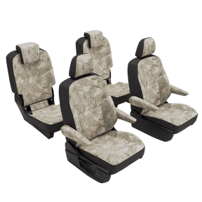 Housses de siège VW T7 Multivan Vintage Leaves