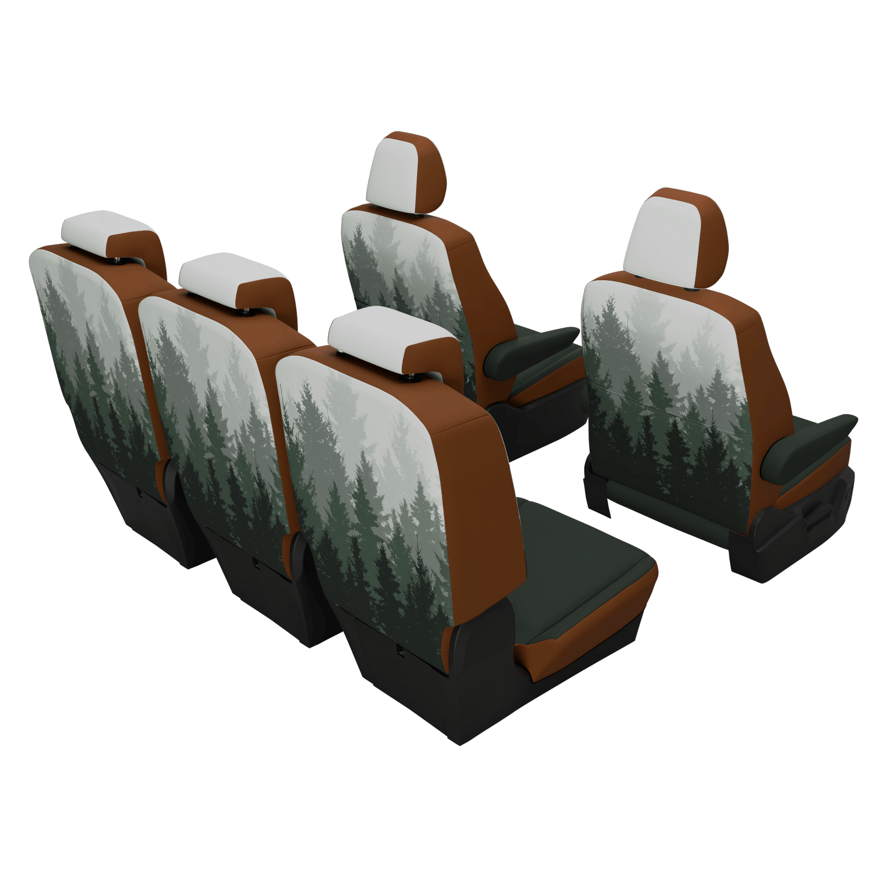 Housses de siège VW T7 Multivan Magic Forest