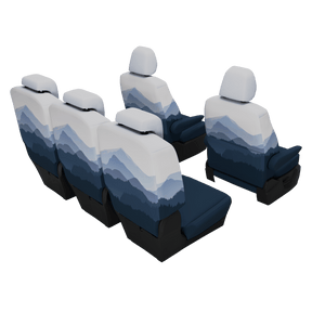 Housses de siège VW T7 Multivan Misty Mountains