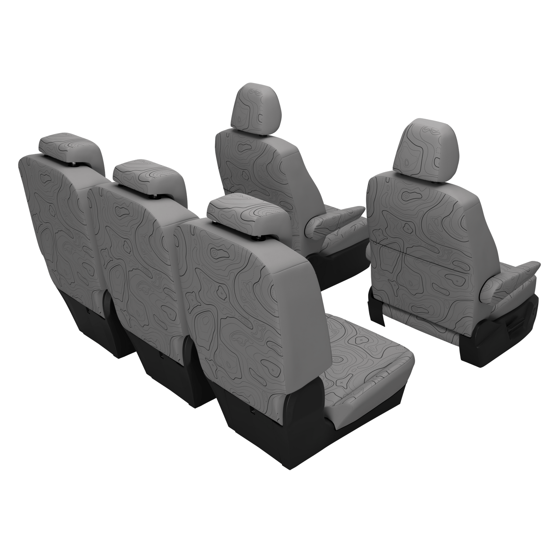 Housses de siège VW T7 Multivan Wild Lines