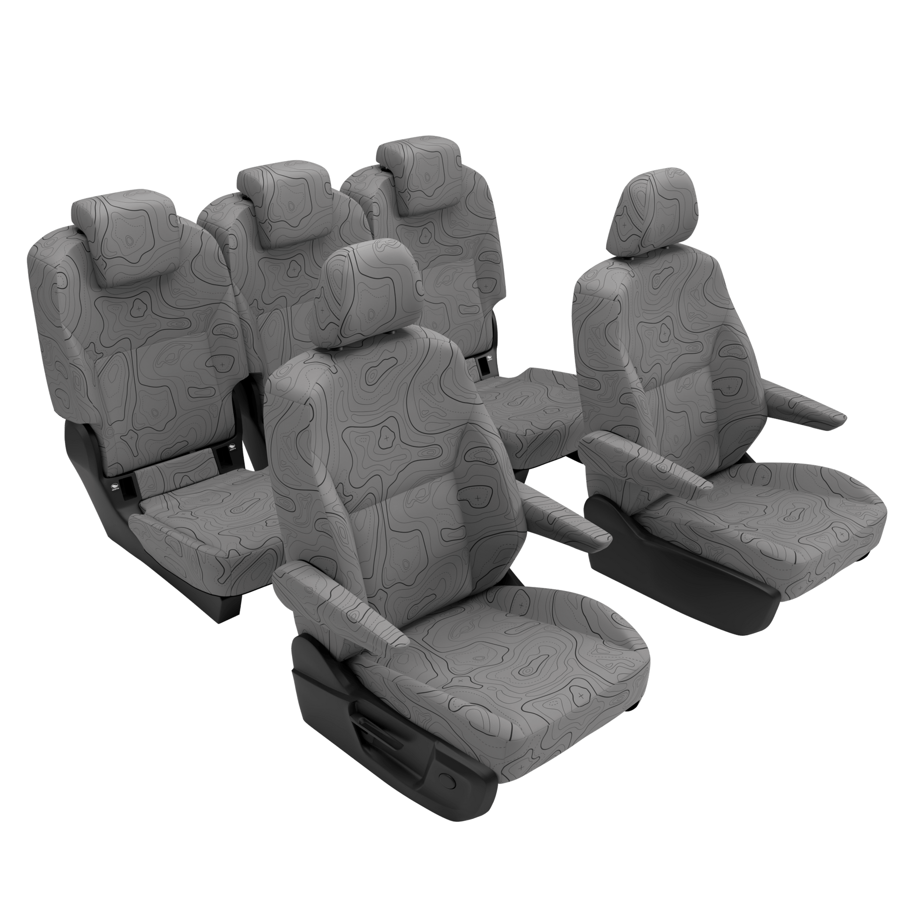 Housses de siège VW T7 Multivan Wild Lines