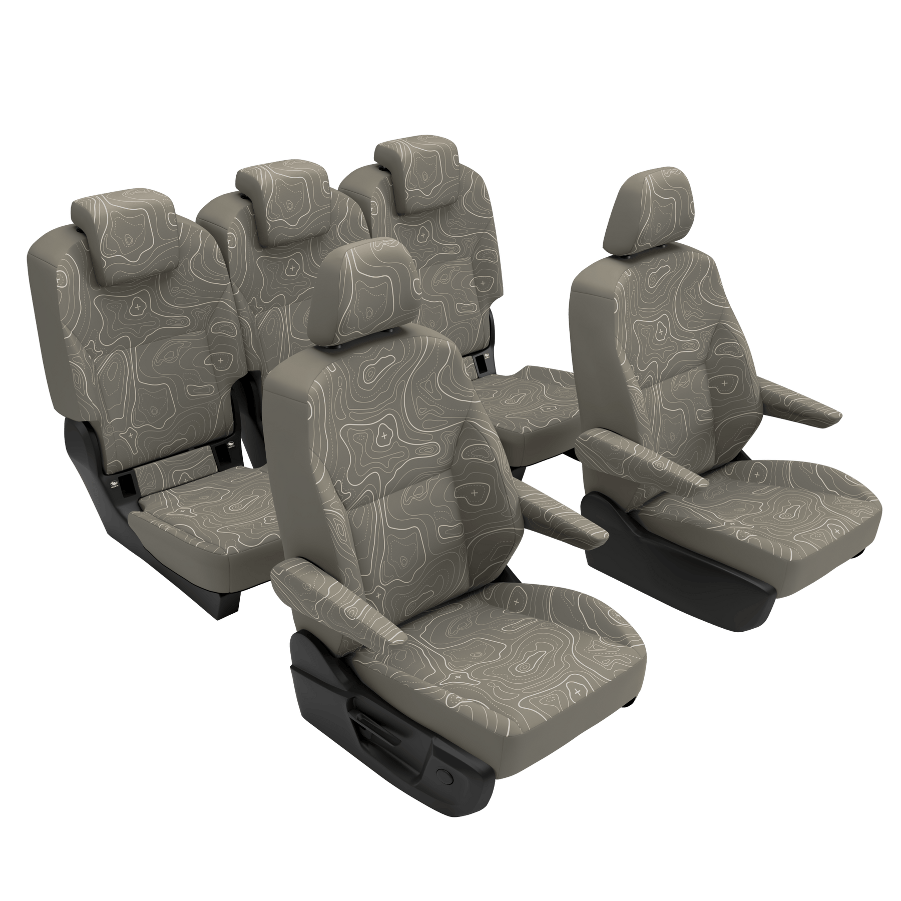 Housses de siège VW T7 Multivan Wild Lines