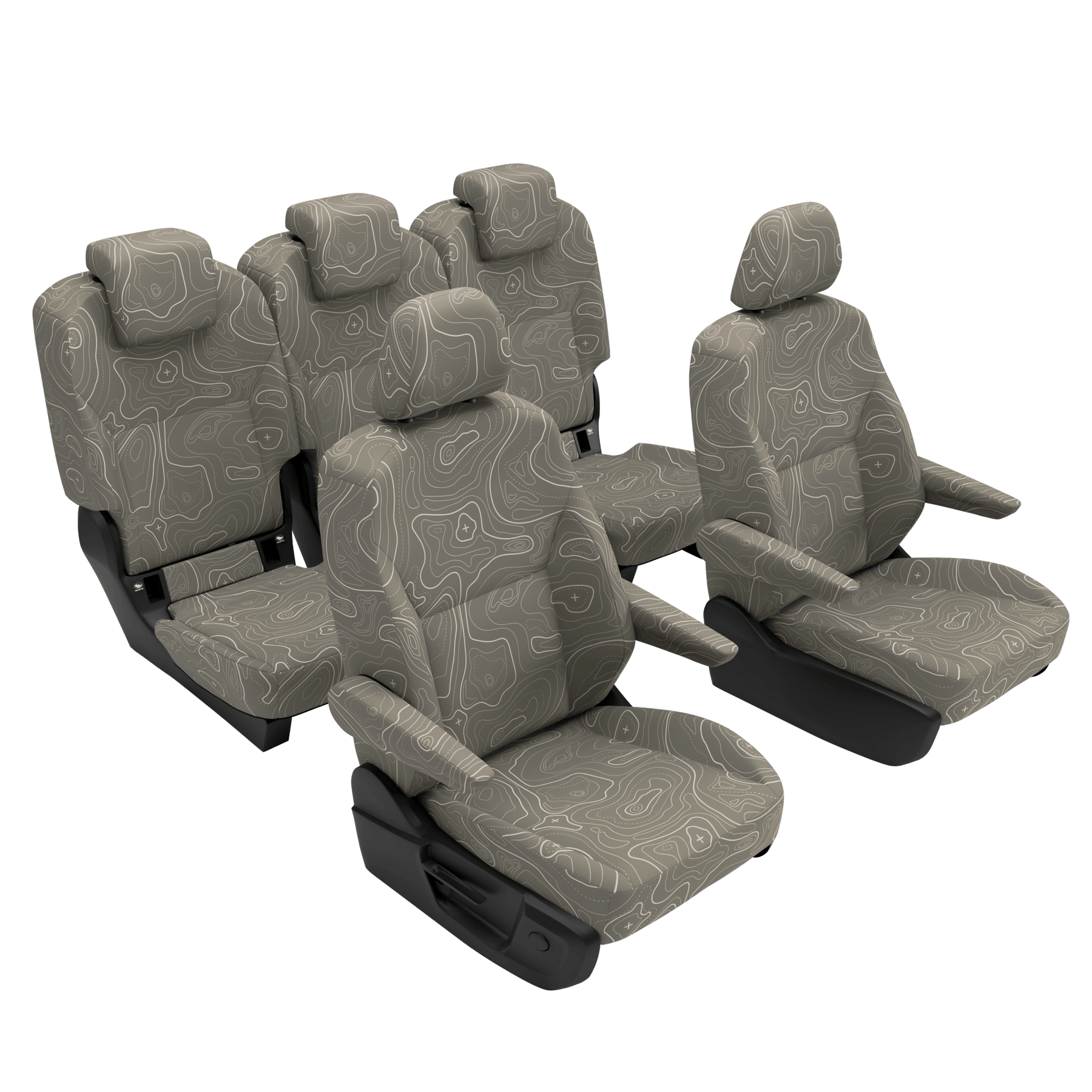 Housses de siège VW T7 Multivan Wild Lines