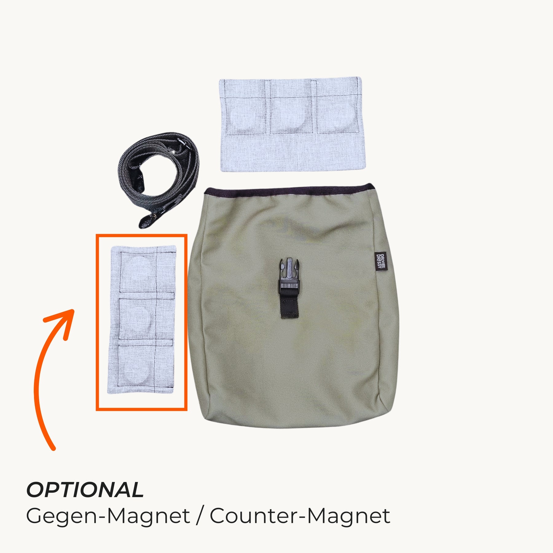 Pochette magnétique