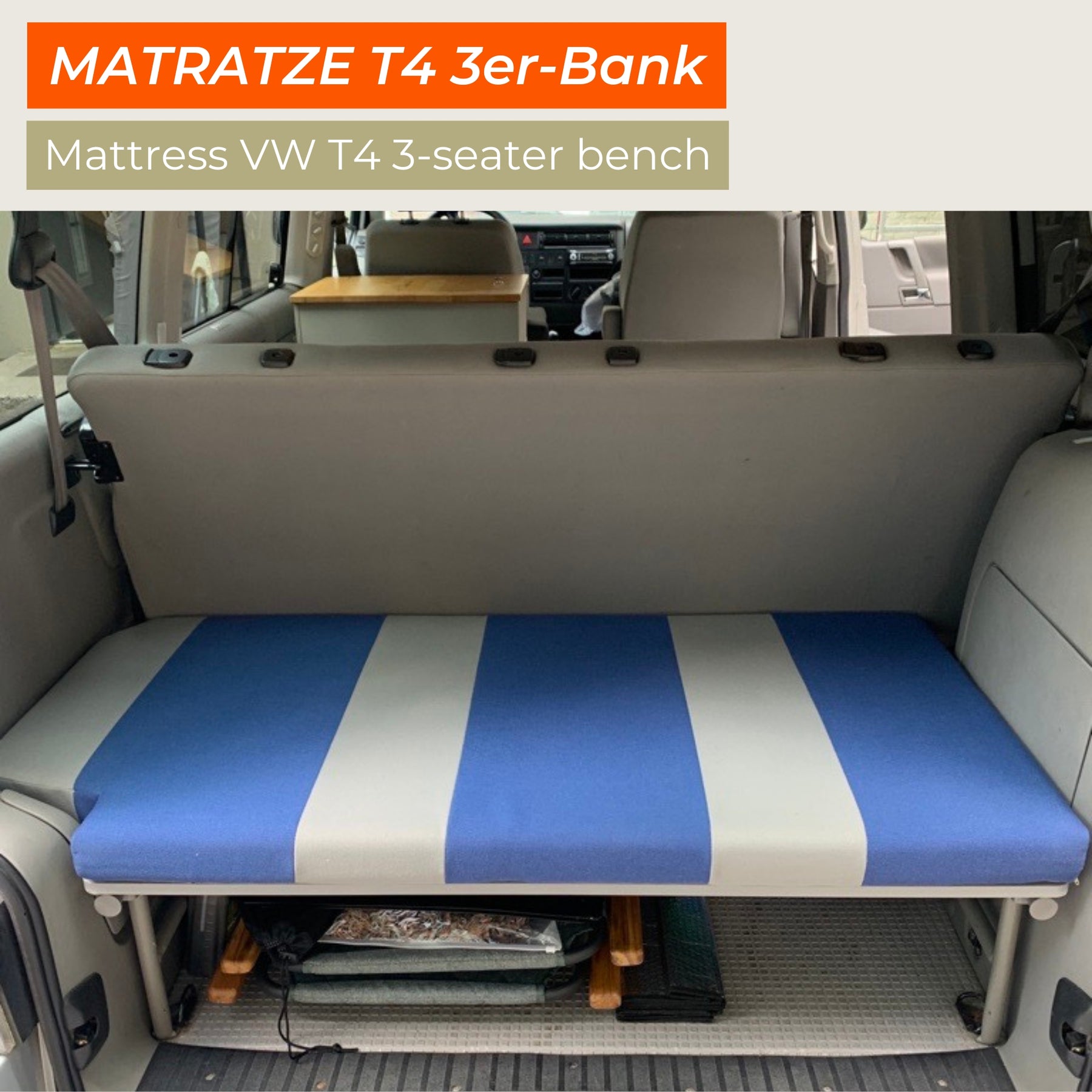 VW T4 California Housse de matelas Rallonge de lit