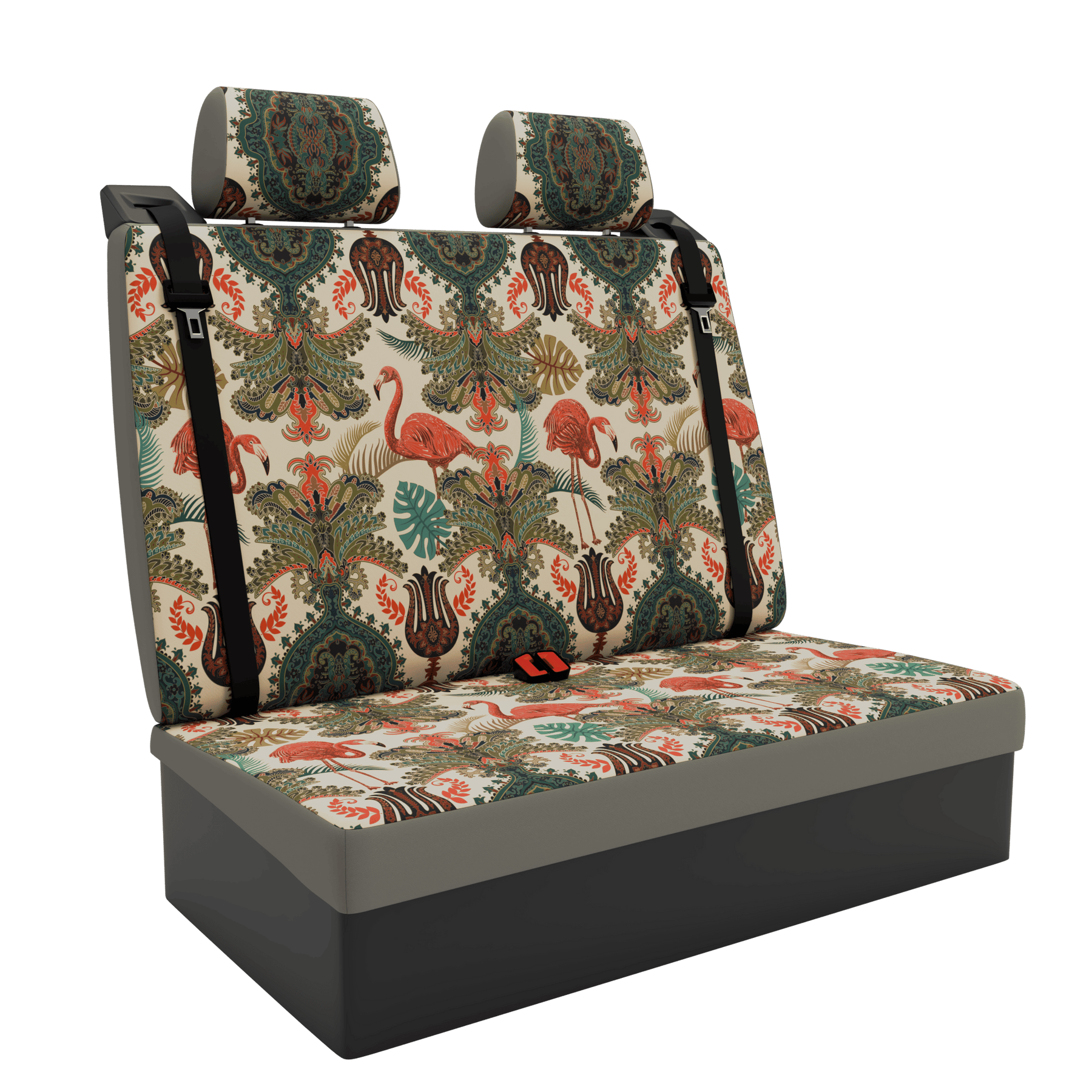 Housses de siège Bürstner Playa (à partir de 2023) Oriental Flamingo