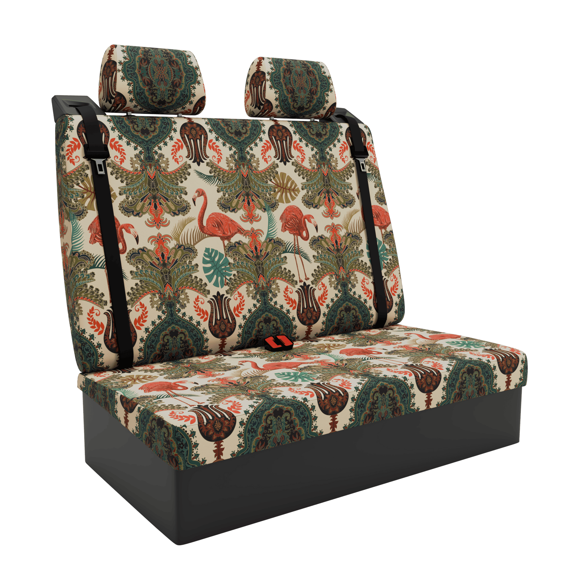Housses de siège Bürstner Playa (à partir de 2023) Oriental Flamingo